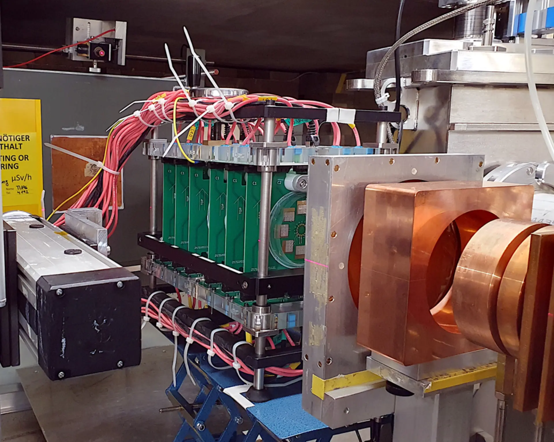 Cosmic ray testing at PSI in Switzerland